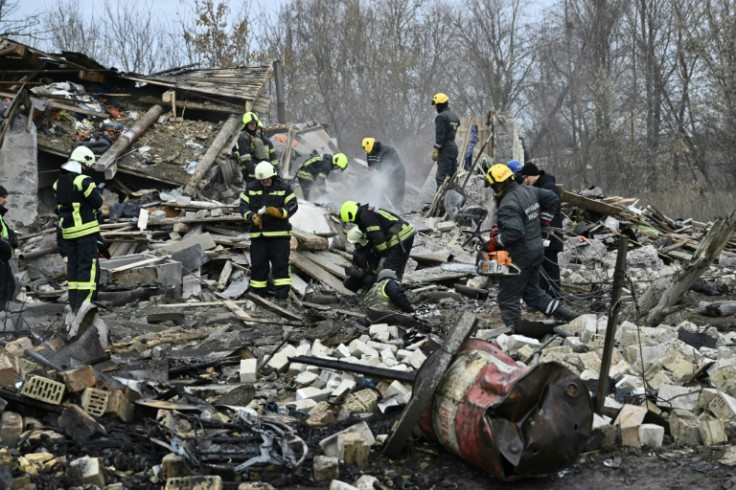 Rusia disparó misiles contra Kyiv (aquí), Kharkiv y Lviv