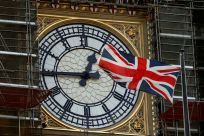 El Big Ben todavía está en proceso de renovación, pero Boris Johnson dijo que algunas recaudaciones de fondos públicos podrían ser para garantizar un buen bong para marcar la salida de Gran Bretaña de la UE.