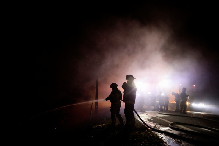 Incendio quema partes de zonas rurales en Santa Juana