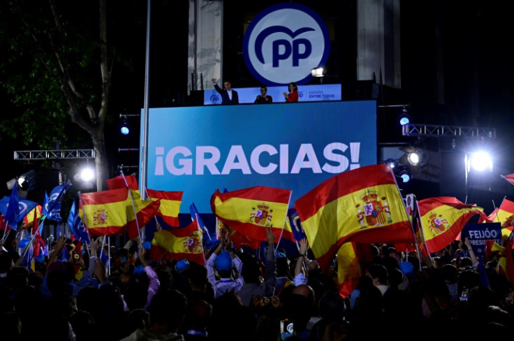 En las encuestas del domingo, el principal opositor Partido Popular (PP) se apuntó el mayor número de votos