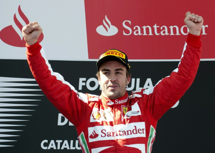 ¿Acuérdate de mí? Fernando Alonso celebra la victoria en el Gran Premio de España de 2013 en sus días con Ferrari