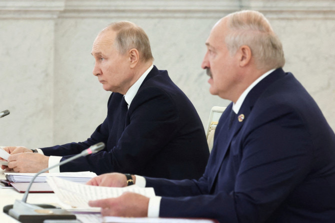 Una reunión del Consejo de Estado Supremo del Estado de la Unión de Rusia y Bielorrusia, en Moscú
