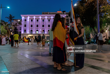 ESPAÑA-CEUTA Manifestación a la migración