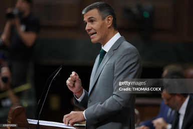 Pedro Sánchez Hablando de la Crisis en Ceuta