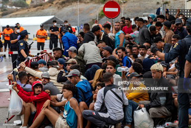 Inmigrantes en Ceuta