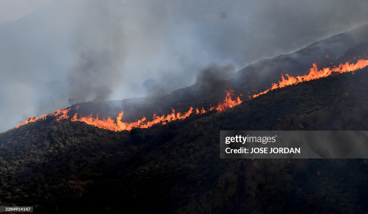Incendios en España